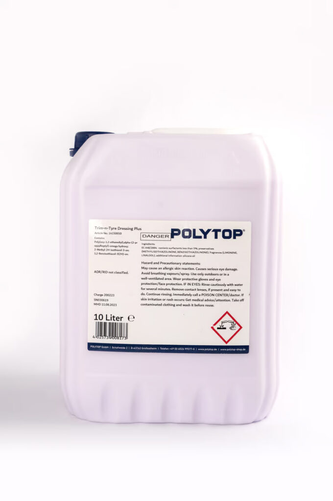 Polytop Trim N Tyre Dressing Plus 10L